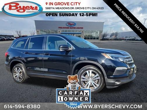 Black 2016 Honda Pilot EX-L