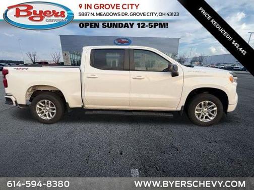 Summit White 2023 Chevrolet Silverado 1500 RST