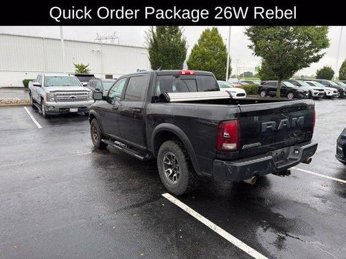 Brilliant Black Crystal Pearlcoat 2017 RAM 1500 Rebel