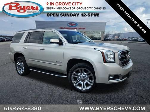 SPARKLING SILVER METALLIC 2017 GMC Yukon SLT