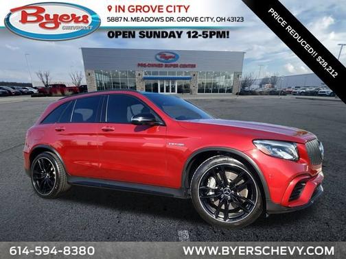 Red 2019 Mercedes-Benz AMG GLC 63 4MATIC®