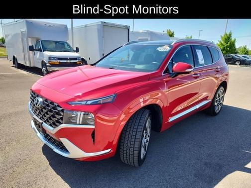 Red 2022 Hyundai SANTA FE Calligraphy