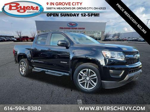 Black 2020 Chevrolet Colorado WT