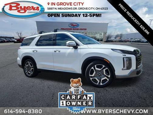 White 2023 Hyundai PALISADE SEL