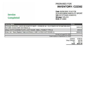 Twilight Black 2018 Hyundai Santa Fe Sport 2.4L