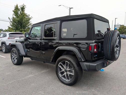 Black Clearcoat 2024 Jeep Wrangler 4xe Sport