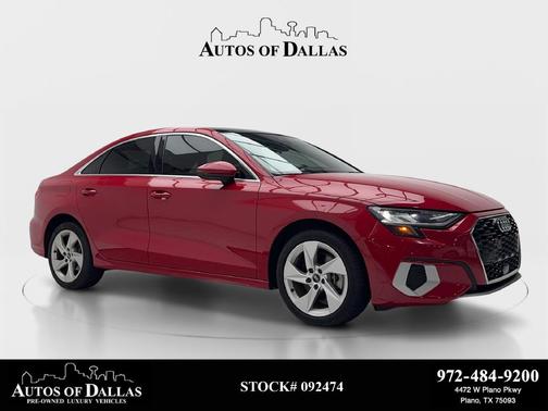 Tango Red Metallic 2022 Audi A3 Premium