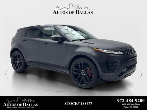 Santorini Black Metallic 2023 Land Rover Range Rover Evoque R-Dynamic SE