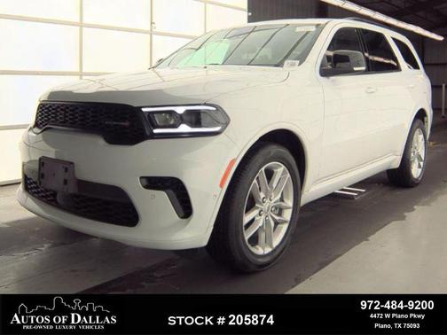 White Knuckle Clearcoat 2026 Dodge Durango GT Plus
