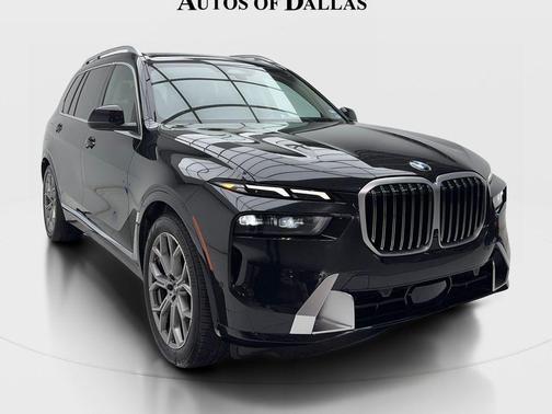 Black Sapphire Metallic 2024 BMW X7 xDrive40i