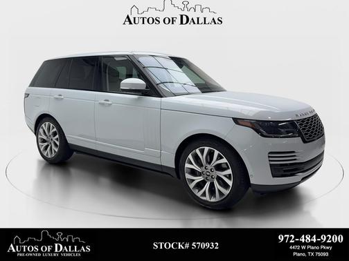 White 2020 Land Rover Range Rover 3.0L V6 Supercharged HSE