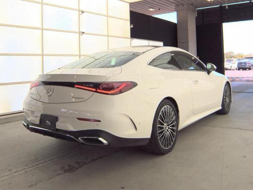 White 2025 Mercedes-Benz CLE 300 4MATIC Coupe