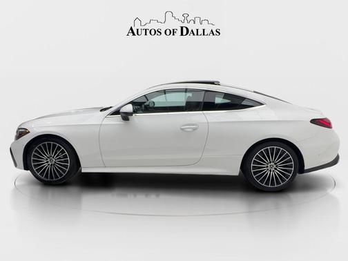 White 2025 Mercedes-Benz CLE 300 4MATIC Coupe