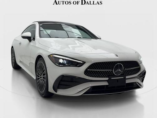 White 2025 Mercedes-Benz CLE 300 4MATIC Coupe