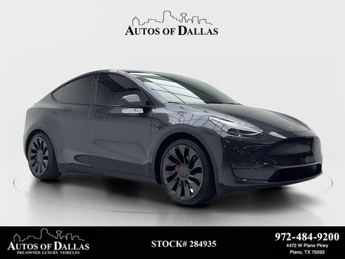Solid Black 2024 Tesla Model Y Performance Dual Motor All-Wheel Drive