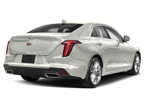 Crystal White Tricoat 2021 Cadillac CT4 Premium Luxury