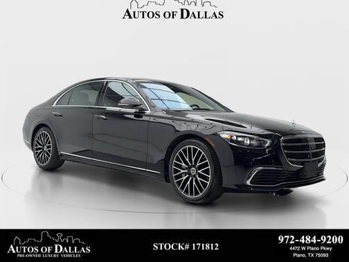 Black 2023 Mercedes-Benz S-Class 4MATIC