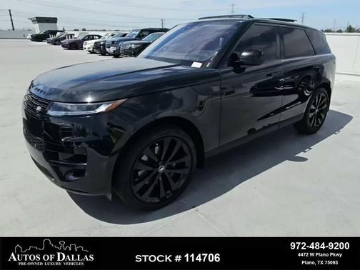 Santorini Black Metallic 2023 Land Rover Range Rover Sport SE