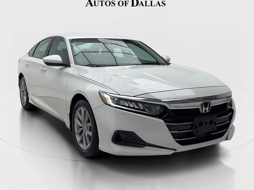 Platinum White Pearl 2022 Honda Accord LX 1.5T