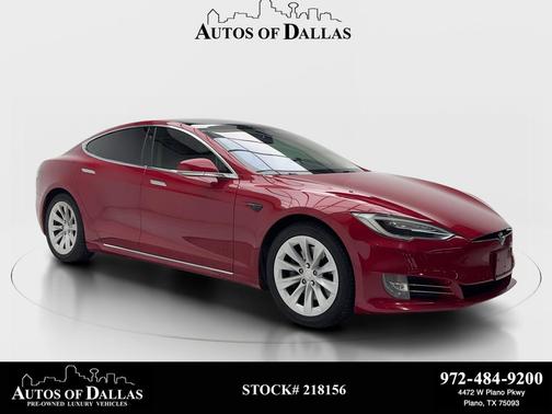 Red Multi-Coat 2017 Tesla Model S 75