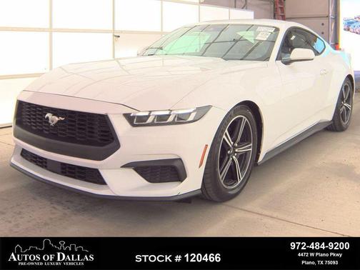 Oxford White 2024 Ford Mustang EcoBoost Premium