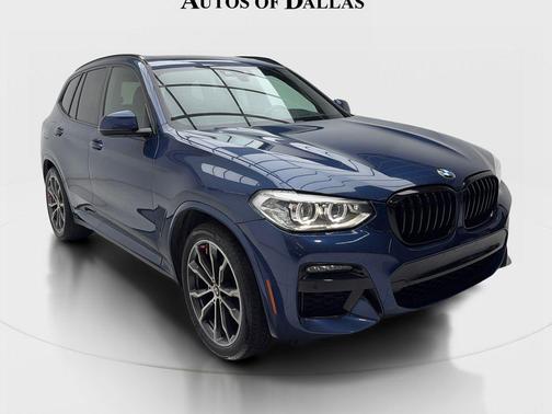 Phytonic Blue Metallic 2021 BMW X3 sDrive30i