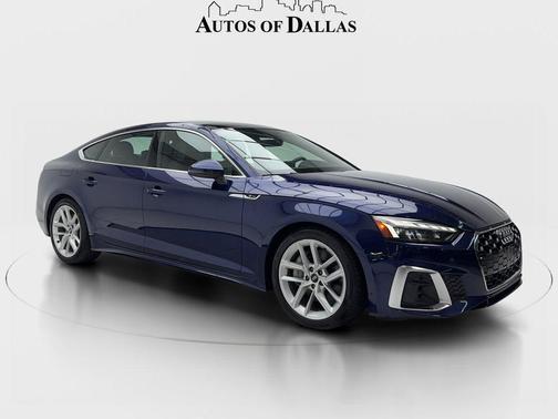 Navarra Blue Metallic 2023 Audi A5 Sportback 45 S Line Premium