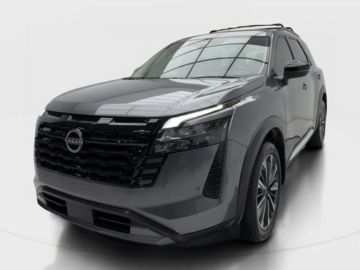 Gun Metallic 2026 Nissan Pathfinder Platinum