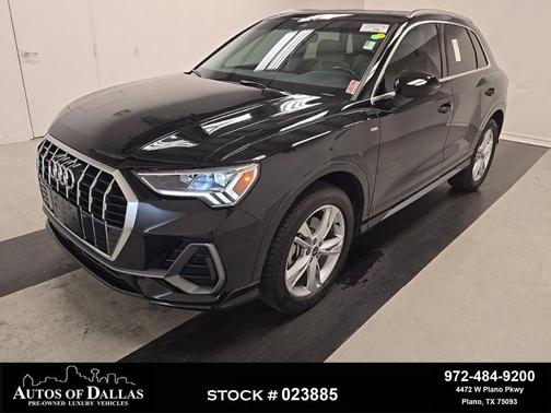 Mythos Black Metallic 2024 Audi Q3 Premium 45 TFSI S line quattro Tiptronic