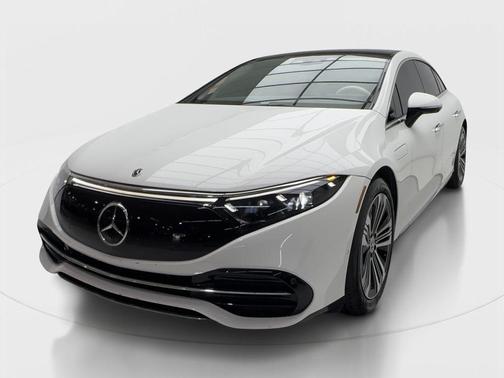 White 2023 Mercedes-Benz EQS 450 4MATIC