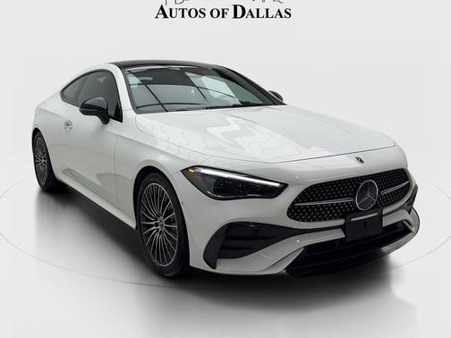 White 2025 Mercedes-Benz CLE 300 4MATIC Coupe