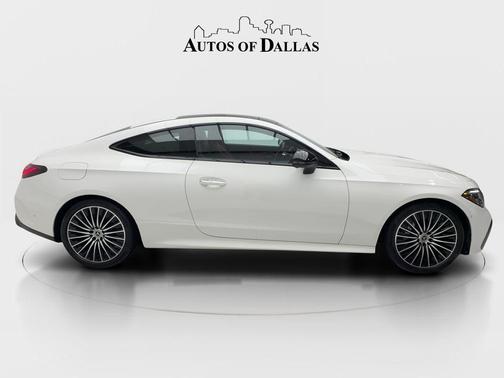 White 2025 Mercedes-Benz CLE 300 4MATIC Coupe