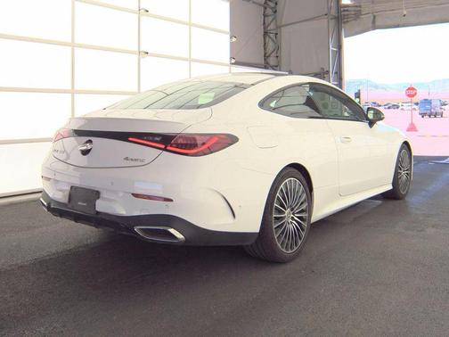 White 2025 Mercedes-Benz CLE 300 4MATIC Coupe
