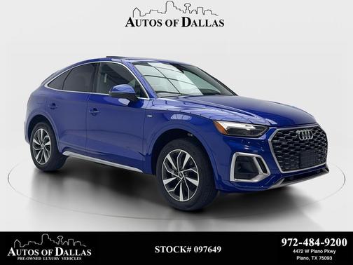 Ultra Blue Metallic 2022 Audi Q5 45 S line Premium