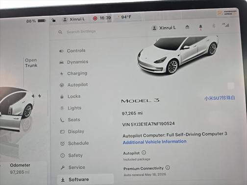 2022 Tesla Model 3 Standard Range
