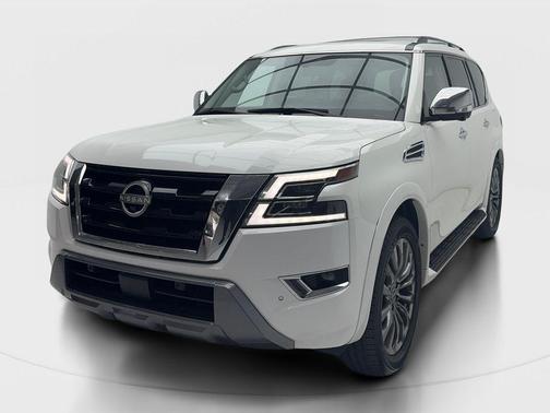 Aspen White Tricoat 2024 Nissan Armada Platinum 2WD