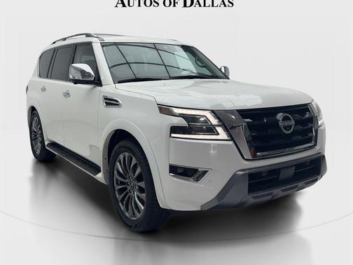 Aspen White Tricoat 2024 Nissan Armada Platinum 2WD