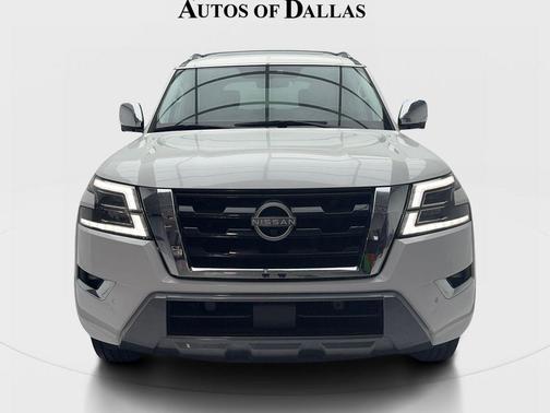 Aspen White Tricoat 2024 Nissan Armada Platinum 2WD