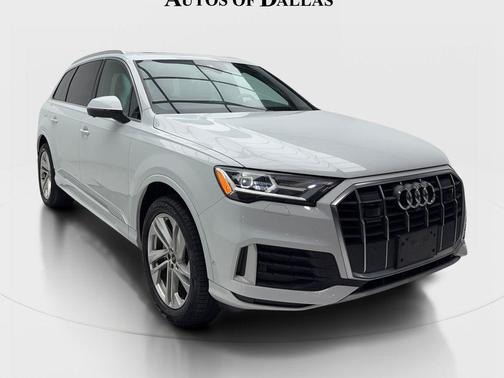 Glacier White Metallic 2021 Audi Q7 45 Premium Plus