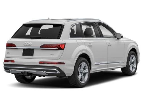 Glacier White Metallic 2021 Audi Q7 45 Premium Plus