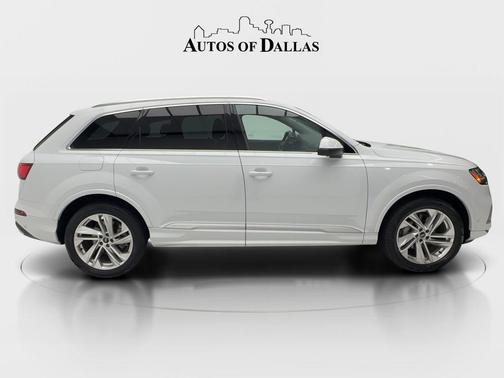 Glacier White Metallic 2021 Audi Q7 45 Premium Plus