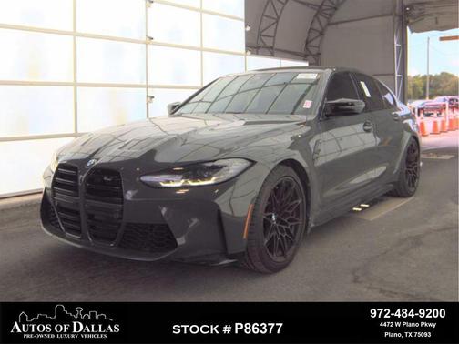 Individual Dravit Grey Metallic 2023 BMW M3 Competition