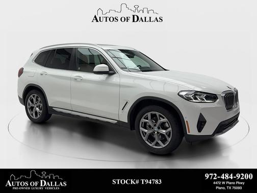 Alpine White 2024 BMW X3 sDrive30i