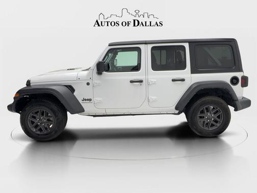 Bright White Clearcoat 2024 Jeep Wrangler Sport S
