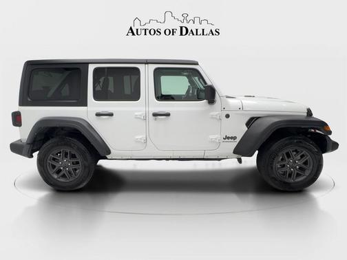 Bright White Clearcoat 2024 Jeep Wrangler Sport S