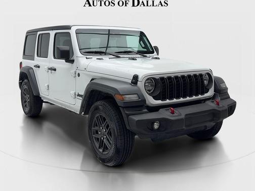 Bright White Clearcoat 2024 Jeep Wrangler Sport S