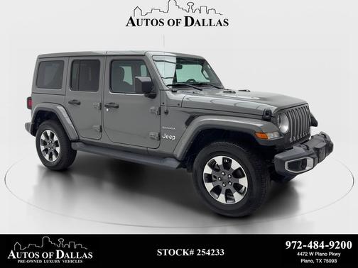 Sting-Gray Clearcoat 2022 Jeep Wrangler Unlimited Sahara