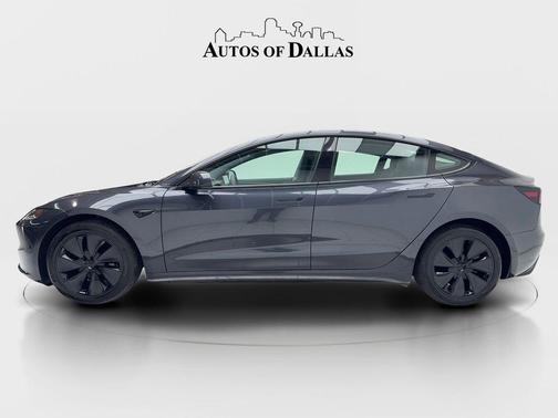 Black 2025 Tesla Model 3 Long Range