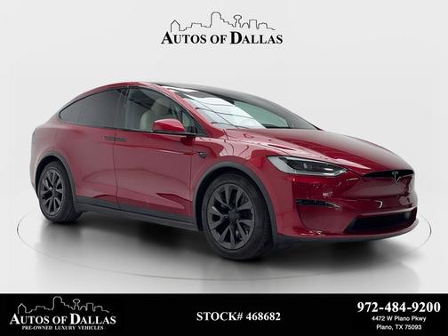 Ultra Red 2025 Tesla Model X Long Range