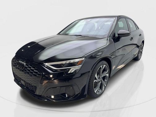 Mythos Black Metallic 2023 Audi A3 Premium